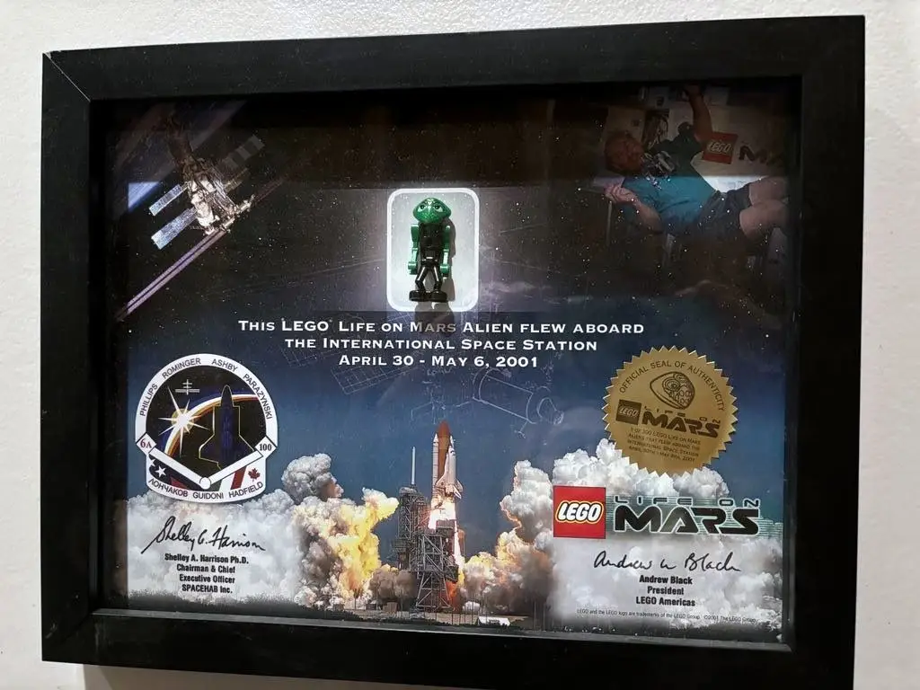Life on Mars, Flown on the ISS, photograph 1