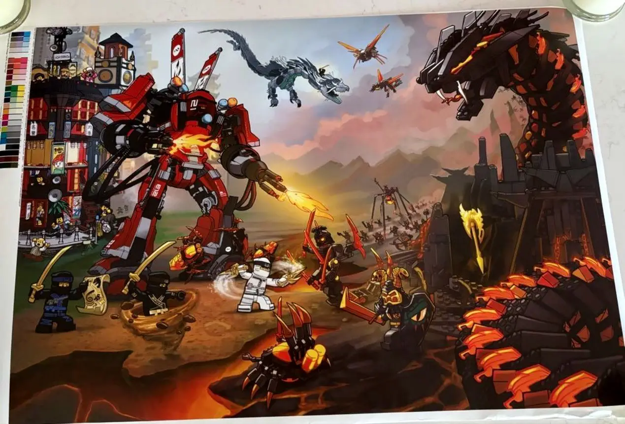 Ninjago Production Art, photograph 11