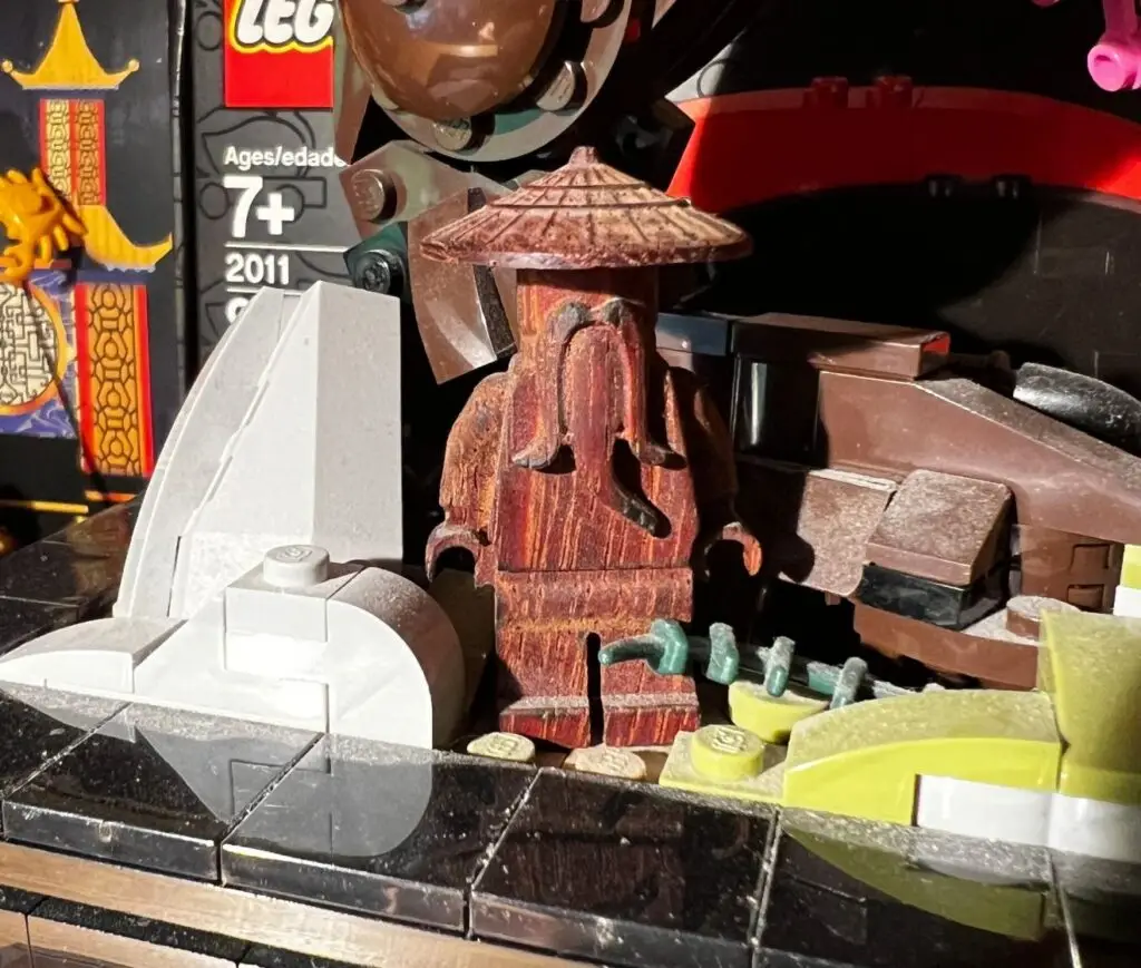Wooden Wu, Signed by Jackie Chan